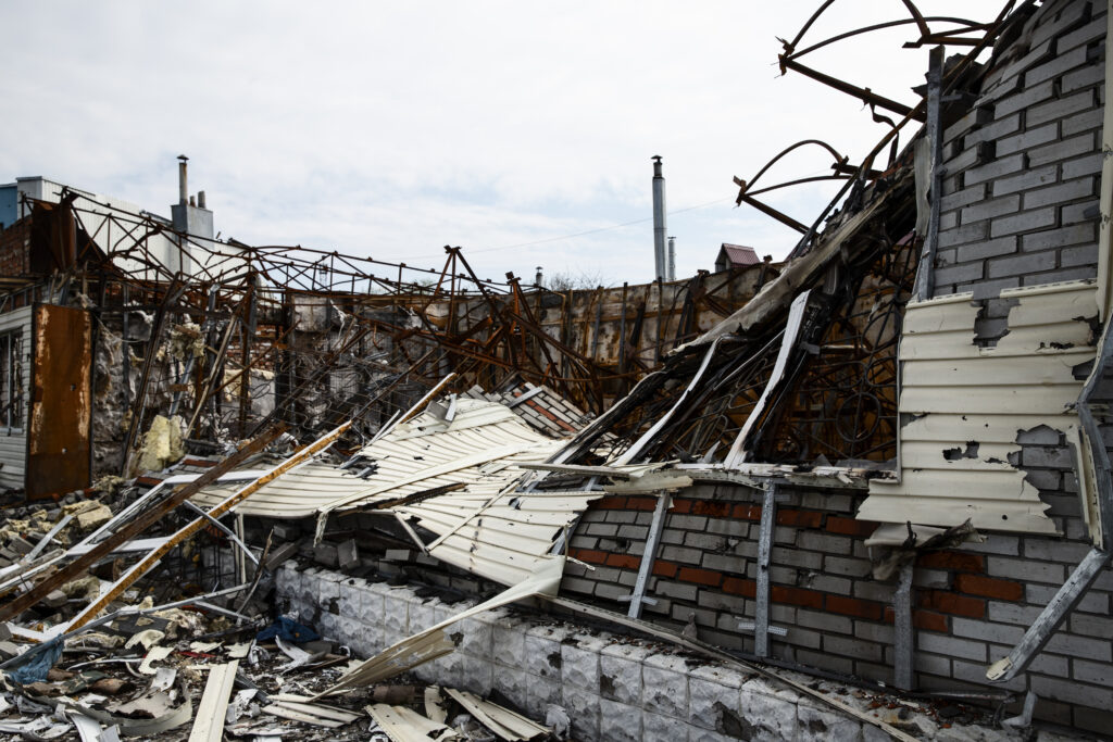 forensics destroyed building russian s war ukraine